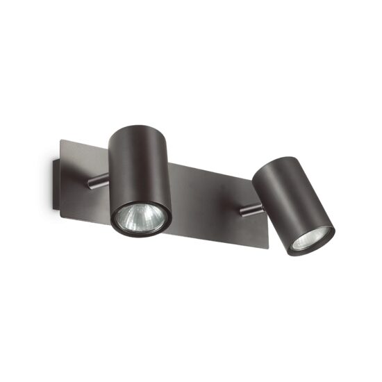 Spot modern negru mobil 2xGU10/50W, Spot AP2 156743 Ideal Lux