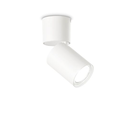 Spot modern alb reglabil 1xGU10/35W, Toby PL1 271538 Ideal Lux