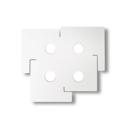 Plafoniera moderna alba 4xGX53/15W, Totem PL4 215778 Ideal Lux