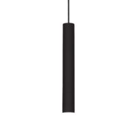 Lustra moderna neagra aluminiu LED 11W/1050lm/3000K, Tube SP D6 211718 Ideal Lux