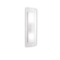 Aplica moderna abajur sticla 2xE14/40W, Tudor AP2 051857 Ideal Lux