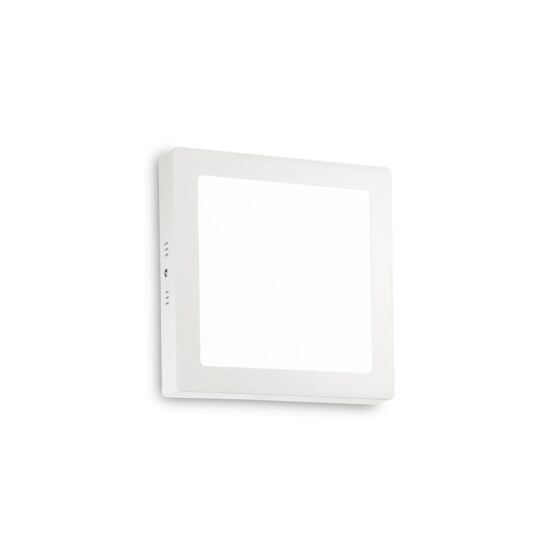 Plafoniera moderna LED 17W/1800lm/3000K, Universal PL D22 Square 138640 Ideal Lux