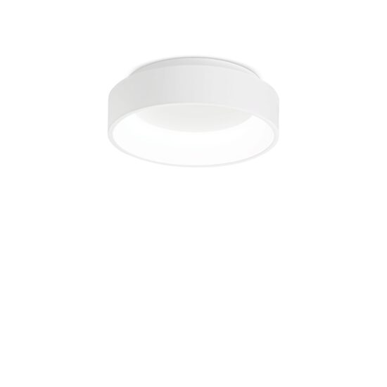 Plafoniera moderna alba LED 21W/2750lm/3000K, Ziggy PL D30 293776 Ideal Lux