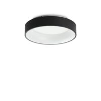 Plafoniera moderna neagra LED 30W/3150lm/3000K, Ziggy PL D45 307206 Ideal Lux
