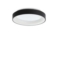 Plafoniera moderna neagra LED 43W/4400lm/3000K, Ziggy PL D60 307213 Ideal Lux
