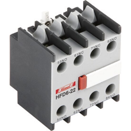 Auxiliare - Contact auxiliar frontal HDC3, 2NO + 2NC, Himel HF422