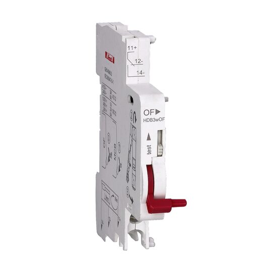 Auxiliare - Contact auxiliar HDB3w, 24V, 50/60Hz, Himel HDB3wOF