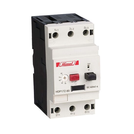 Disjunctor termo-magnetic HDP17Z, 3P, 40-63A, Himel HDP17Z8063