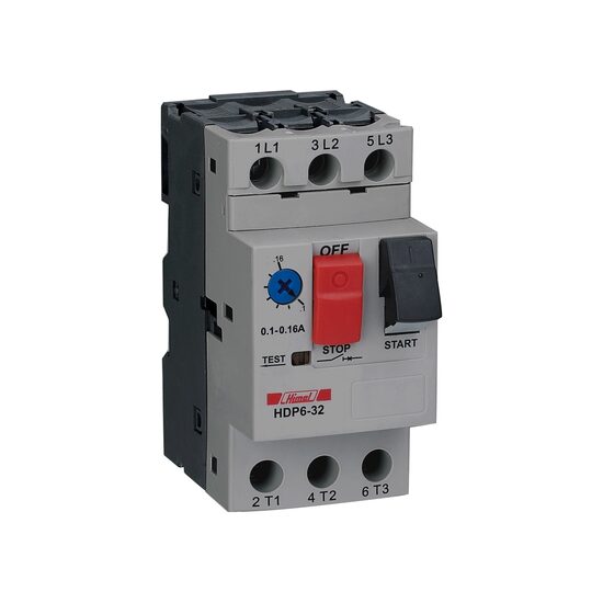 Disjunctor termo-magnetic HDP6, 3P, 2.5-4A, Himel HDP6324