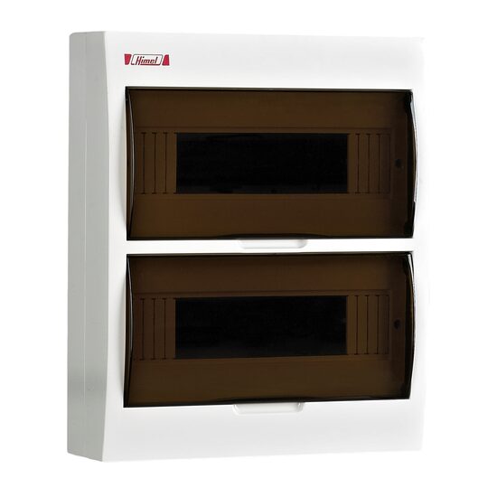 Cofret modular aparent HDPZ50, 24 module, IP30, usa translucida, Himel HDPZ50PM24IP30NF
