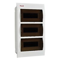 Cofret modular incastrat HDPZ50, 36 module, IP30, usa translucida, Himel HDPZ50PR36IP30NF