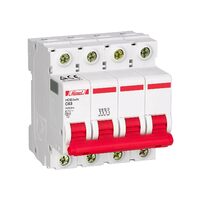 Siguranta automata HDB3w, 4P, 20A, curba C, 4.5kA, Himel HDB3wL4C20
