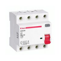 Siguranta diferentiala | Protectie diferentiala HDB3VR, 4P, 63A, 300mA, tip AC, Himel HDB3VR463TC