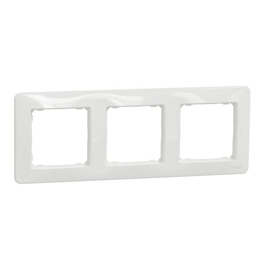 Rama tripla alba Sedna Design, Schneider Electric SDD311803