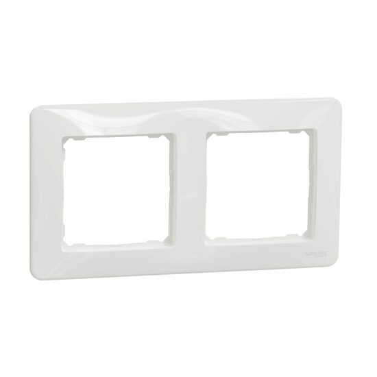 Rama dubla alba Sedna Design, Schneider Electric SDD311802