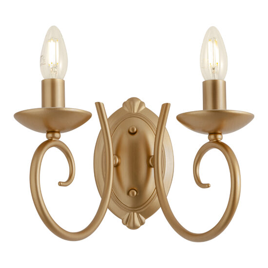 Aplica Circe moderna bronz, 2 brate, 2xE27/42W, ICI W2 23, Incanti