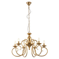 Candelabru Circe modern bronz, 6 brate, 6xE27/42W, ICI C6 23, Incanti