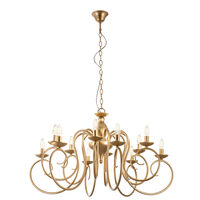 Candelabru Circe modern bronz, 12 brate, 12xE27/42W, ICI C12 23, Incanti