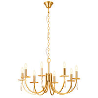 Candelabru Elisir alama, modern, decorat cu cristale, 8xE14/28W, IES C8 23 50, Incanti