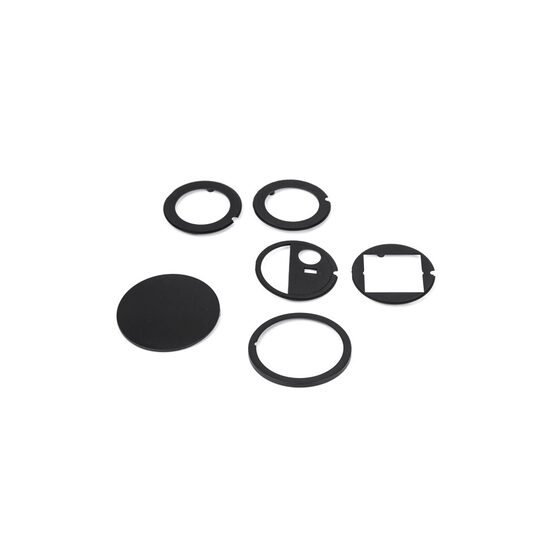 Set capace decorative, negre, Pix 926.101, Bachmann