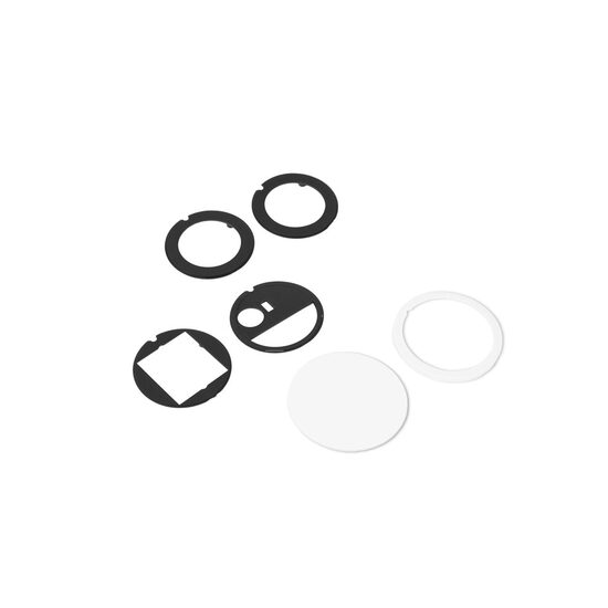 Set capace decorative, albe, Pix 926.102, Bachmann