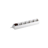 Prelungitor cu 5 prize Schuko si comutator, cablu 3 metri, Selly 3812565, Bachmann