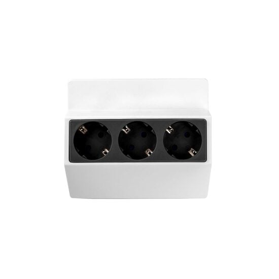 Prelungitor cu clips pentru bancurile de lucru, 3 prize, cablu 3 metri, Peggy 500.000, Bachmann