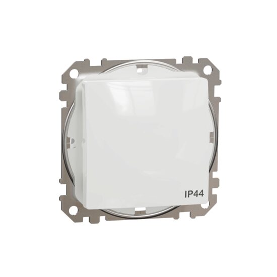 Intrerupator simplu alb 10AX IP44 Sedna Design, Schneider Electric SDD211101