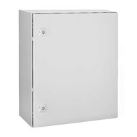Cutie metalica 600x500x260 mm, cu contrapanou, incuietoare standard, WSA6050260 Schrack