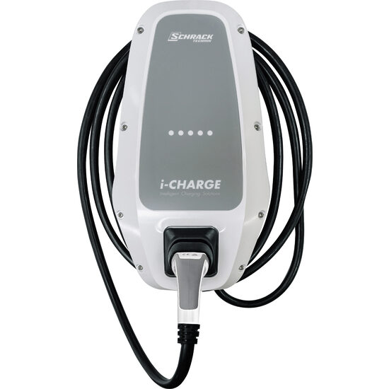 Statie de incarcare electrica, monofazata, cablu si conector TIP 2, 11 kW, i-CHARGE CION Home EMCIONH1C, Schrack