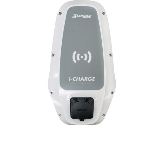 Statie de incarcare electrica, trifazata, priza TIP 2, 22 kW, RFID local, i-CHARGE CION Semipublic EMCIONS2P, Schrack