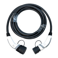 Cablu de incarcare, TIP 2, trifazic, 32A, lungime 5 m, EMK322MFF4, Schrack