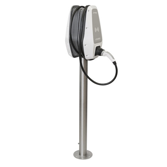 Stalp de montaj pentru doua statii i-CHARGE CION, EMCIONS2,Schrack