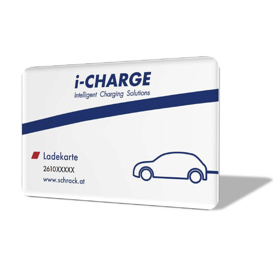 Card incarcare RFID pentru statiile i-CHARGE, EMCRFIDC, Schrack