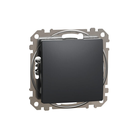 Intrerupator simplu antracit 10AX Sedna Design, SDD114101 Schneider Electric