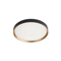 Plafoniera moderna LED neagra-aurie 45W/4900lm/4000K, Caster 01-2970 Smarter