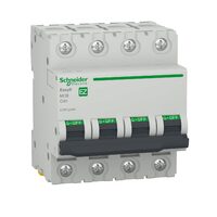 Siguranta automata 4P, 40A, curba C, 4.5kA, Schneider Electric Easy9 EZ9F32400