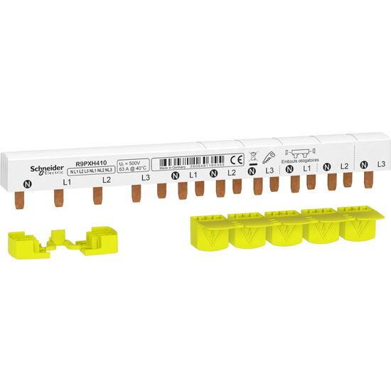 Auxiliare - Pieptene 3P+N, 10 module, Schneider Electric Easy9 R9PXH410