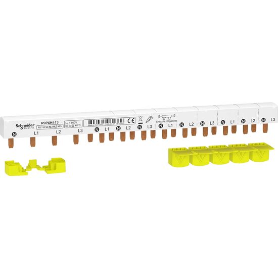 Auxiliare - Pieptene 3P+N, 13 module, Schneider Electric Easy9 R9PXH413