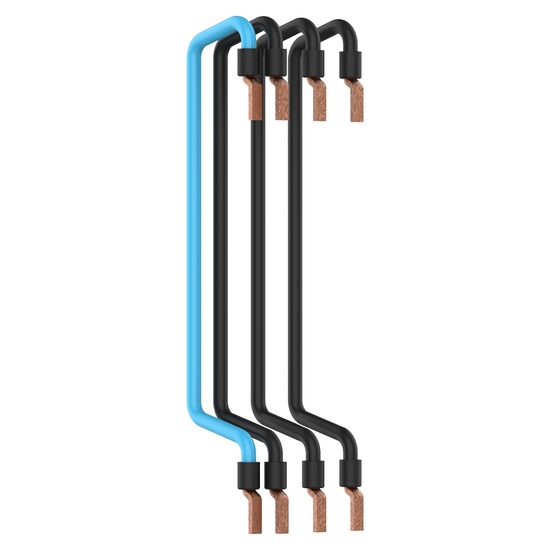 Auxiliare - Pieptene vertical, 3P+N, inaltime 150 mm, Schneider Electric Easy9 R9PXV715