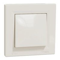 Intrerupator simplu, crem, 10AX, IP44, Asfora Schneider Electric, EPH0100223