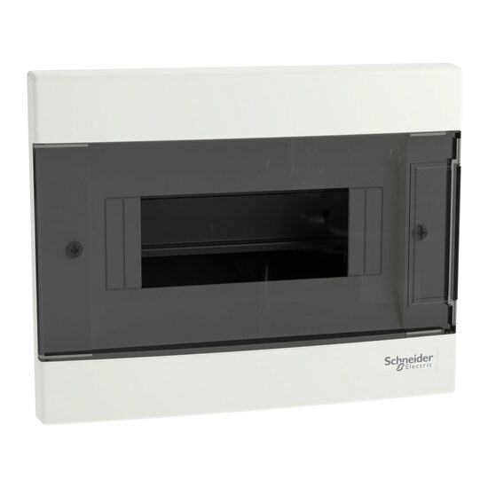Cofret modular Easy9EU, IP40, incastrat, 8 module, usa translucida, EZ9EUA108 Schneider Electric