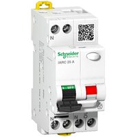 Dispozitiv de protectie la detectarea arcului electric iARC, 1P+N, 25A, Acti9 Schneider Electric, A9FDD225