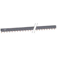 Auxiliare - Pieptene 3L+N echilibrat, inclinare 18 mm, 57 module, 100 A, Acti9 Schneider Electric, A9XPH557