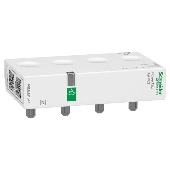 Reductor de curent Powertag 3P+N, pozitie jos, maximum 63A, senzor de energie, Acti9 Schneider Electric, A9MEM1541