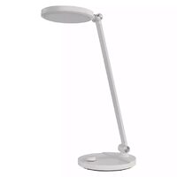 Lampa de birou Charles, alba, dimmabila, 550 lm, IP20, Emos Z7628W
