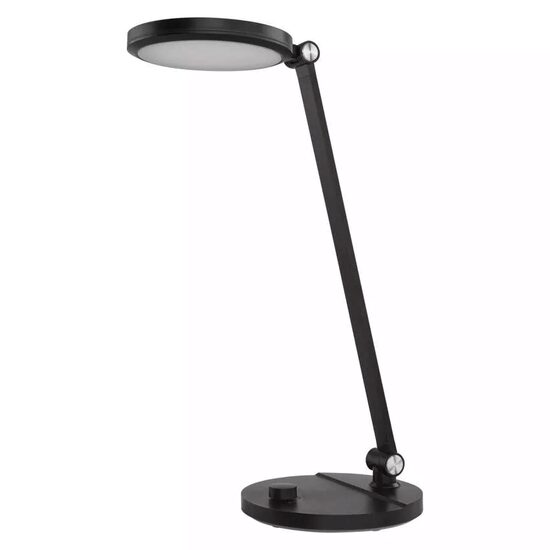 Lampa de birou Charles, neagra, dimmabila, 550 lm, IP20, Emos Z7628B