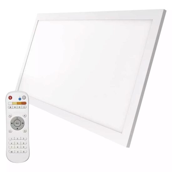 Panou LED RIVI rectangular, alb, aparent, dimmabil 2700-6000K, 25W, IP20, Emos ZM5172