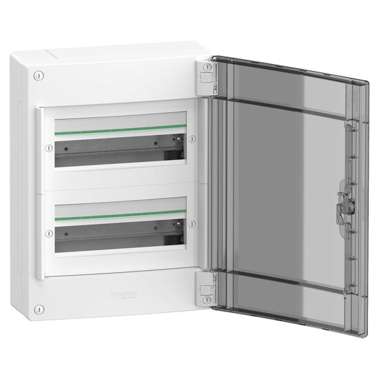 Cofret modular PrismaSet XS, aparent, 2x13 module, usa translucida fumurie, LVSXM213 Schneider Electric