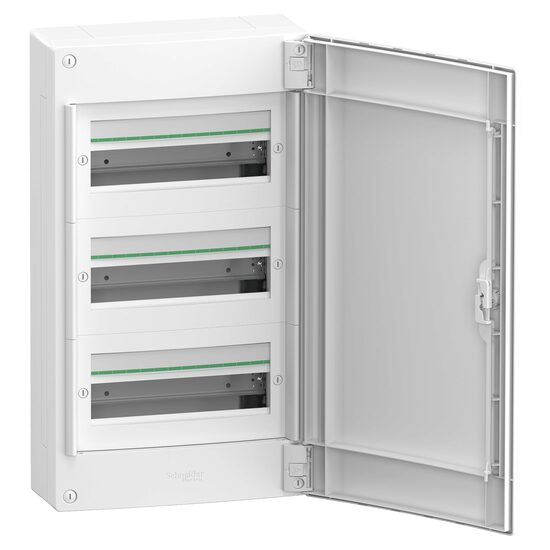 Cofret modular PrismaSet XS, aparent, 3x13 module, usa opaca alba, LVSXL313 Schneider Electric